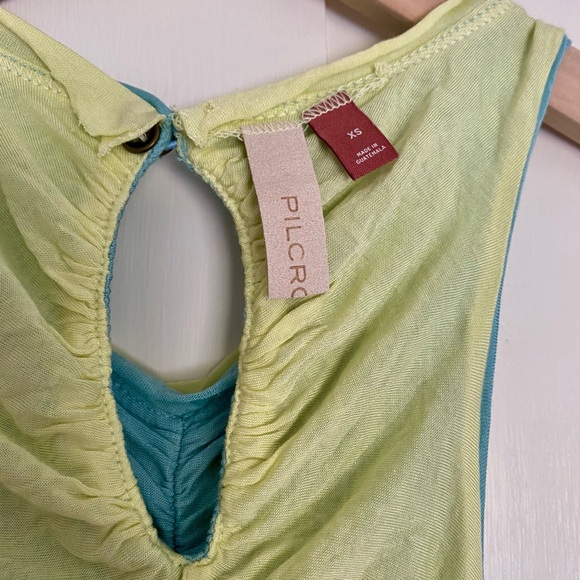 NWOT Anthropologie Pilcro Ruched Reversible Tank - Picture 12 of 12